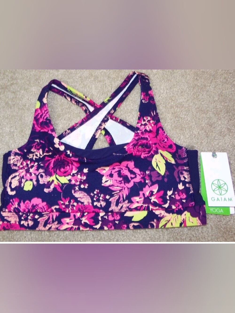 GAIAM- Sports Bra. Sz. Lg.